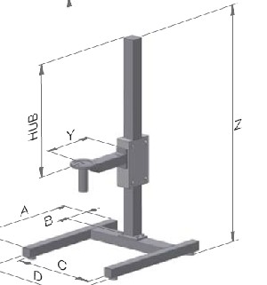 Boden-Stativrührwerk
